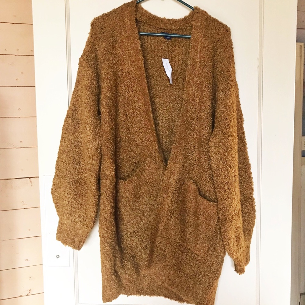 Boucle Knit Cardigan